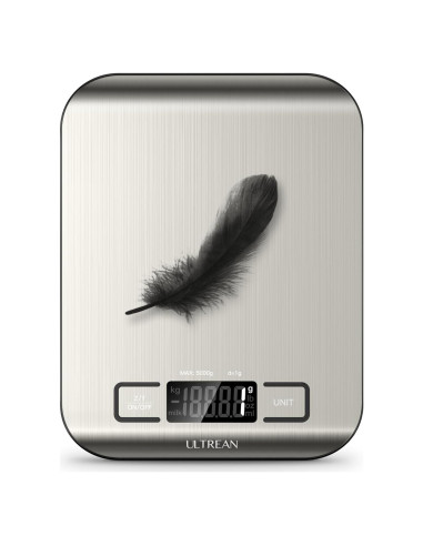 Báscula de Cocina Digital Ultrean UL-KS01, 5kg, Pantalla LCD