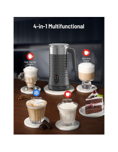 Espumador de Leche Eléctrico Airyoyo MF013 4 en 1 240ml 2