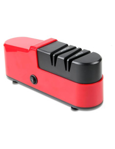 Afilador eléctrico de cuchillos y tijeras Pegelong Rojo