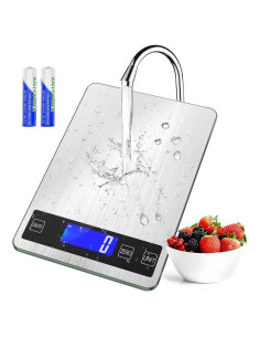 Escala de Cocina Digital BACK KTCL 10kg Acero Inoxidable LCD