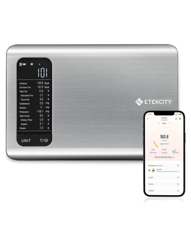 Báscula de Cocina Inteligente Etekcity ESN00 Acero Inoxidable 5 kg