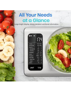 Báscula de Cocina Inteligente Etekcity ESN00 Acero Inoxidable 5 kg 2