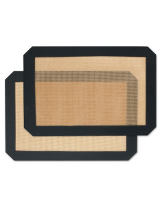 Alfombrilla de Silicona Antiadherente HANWRAPS 30x21 cm - 2 Pzas