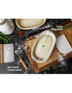 Kit de Pan KooK 14 Piezas para Masa Madre Ovalado 2