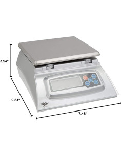 Balanza de Cocina My Weigh KD-8000 - 8000g, LCD Retroiluminada 2