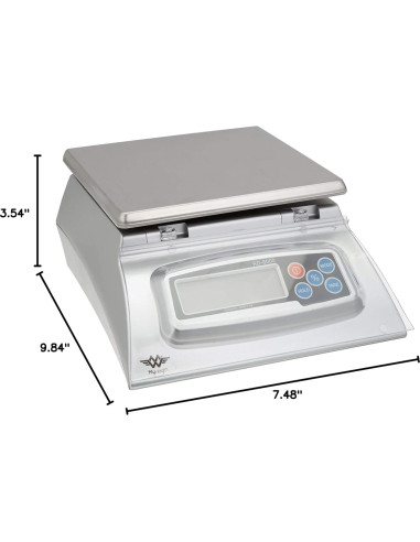Balanza de Cocina My Weigh KD-8000 - 8000g, LCD Retroiluminada
