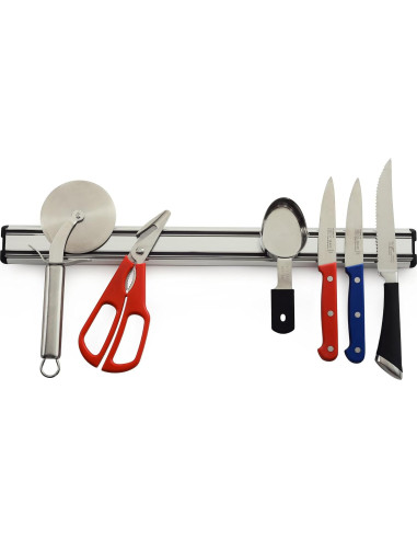 Barra Magnética para Cuchillos Norpro 45.5cm Aluminio