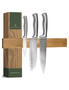 Tira Magnética para Cuchillos WALDWERK 15.7x5.1cm Madera Acacia