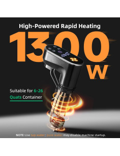 Cocinero Sous Vide Outohome 1300W Control WIFI IPX7 2