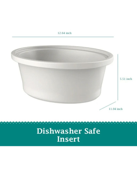 Olla de Cocción Lenta Digital 6QT Pioneer Woman Manchada Lino