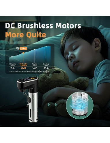 Cocinero Sous Vide Outohome 1300W Control WIFI IPX7