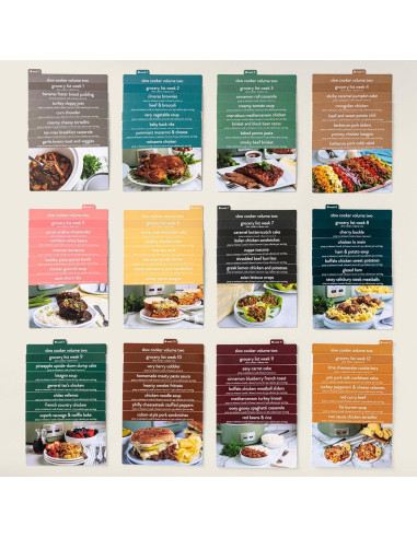 Planificador de Comidas Passionate Penny Pincher - 72 Tarjetas