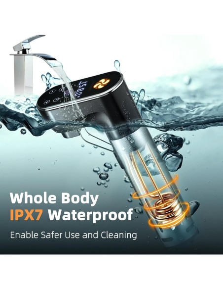 Cocinero Sous Vide Outohome 1300W Control WIFI IPX7