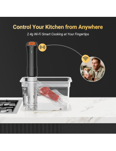 Cocedor Sous Vide Inkbird SOUS VIDE 1000W WiFi Control APP 2