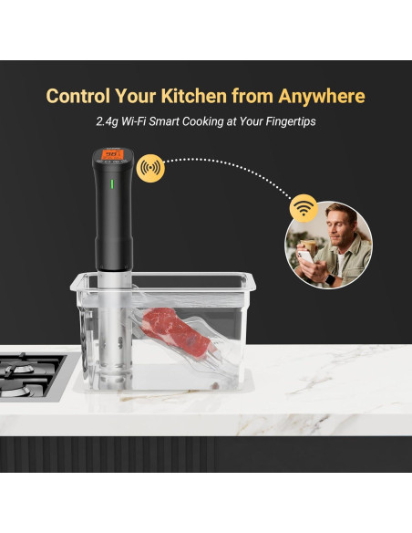 Cocedor Sous Vide Inkbird SOUS VIDE 1000W WiFi Control APP