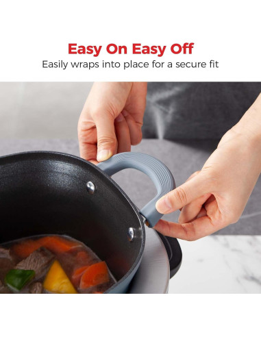 Cubierta de Mango de Silicona Goldlion para Ninja 8.5 Qt