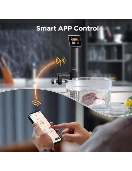 Cocedor Sous Vide KitchenBoss G330 1100W Acero Inoxidable