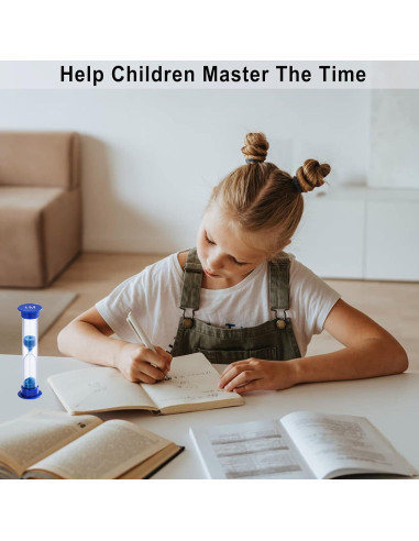 Temporizador de Arena SuLiao 2 Minutos Color Azul