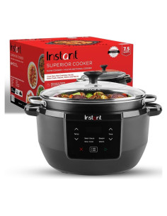 Olla de Cocción Lenta Instant Pot 7.5L 4-en-1 Sella/Salta