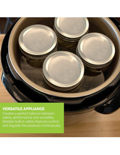 Olla de Presión Eléctrica Nesco DPC-9SS 9.5 Qt Acero Inoxidable 2