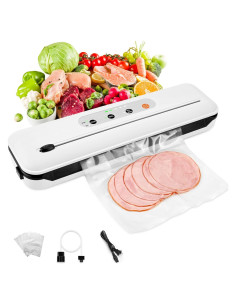 Máquina Selladora al Vacío Toprime VS6611, 80kPa, Blanco