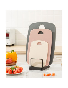 Juego de 3 Tablas de Cortar BanYakong de Plástico Rosa 2