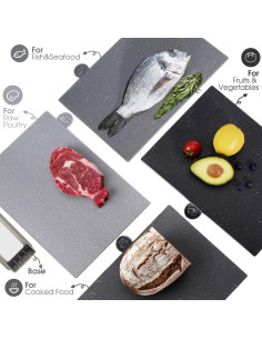 Conjunto de 4 Tablas de Cortar Masthome Index - Apto Lavavajillas 2