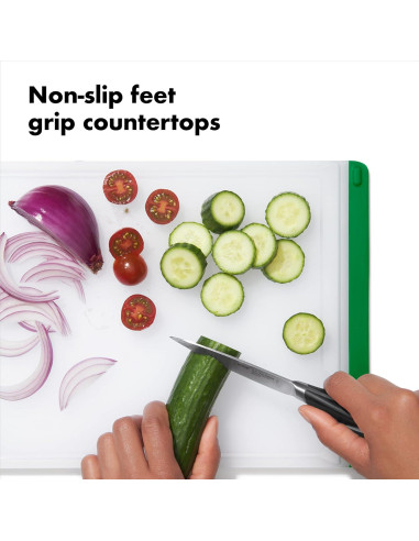 Set de Tablas de Cortar OXO Good Grips 3 Piezas Multicolor