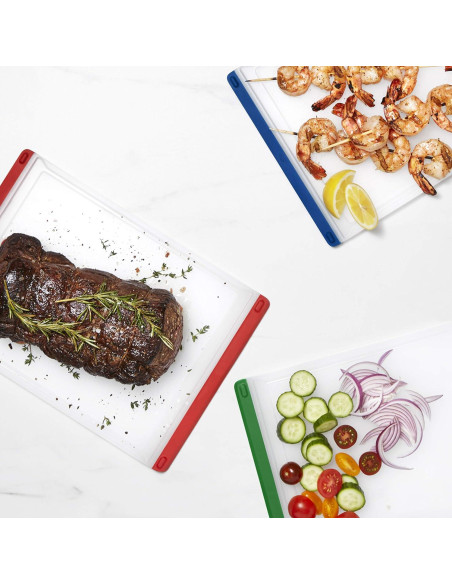 Set de Tablas de Cortar OXO Good Grips 3 Piezas Multicolor