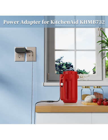 Adaptador de CA KitchenAid para Batidora Inalámbrica 7 Velocidades