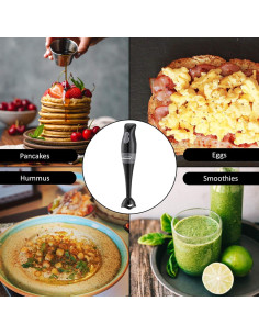 Batidora de Mano Brentwood HB-32BK 2 Velocidades 200W Negra 2