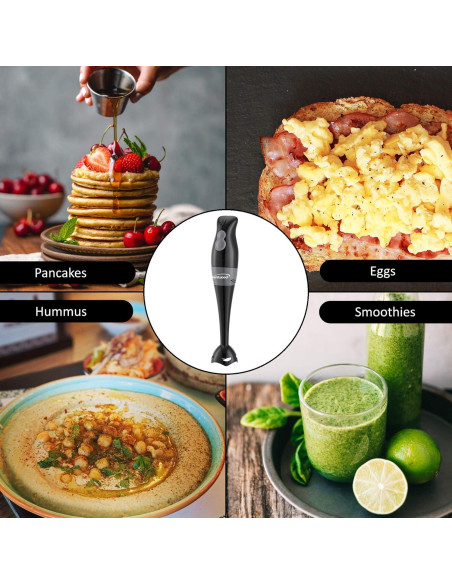 Batidora de Mano Brentwood HB-32BK 2 Velocidades 200W Negra