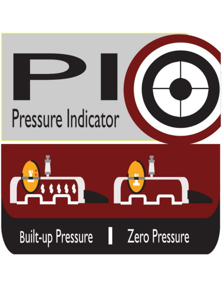 Olla a Presión Prestige Deluxe Alpha 4L Acero Inoxidable