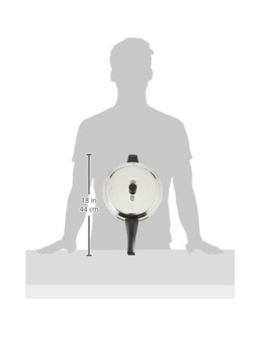 Olla a Presión Prestige Deluxe Alpha 4L Acero Inoxidable