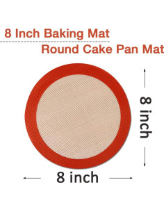 Juego de 3 Tapetes de Silicona Redondos 20 cm Goalfly 2