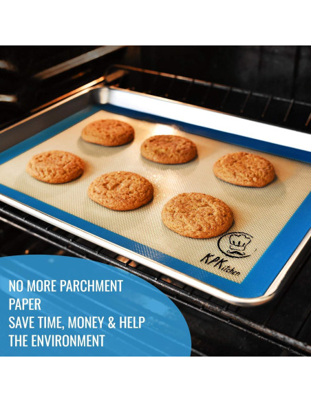 Juego de Tapetes de Silicona KPKitchen 5 Piezas Antiadherentes Juego de Tapetes de Silicona KPKitchen 5 Piezas Antiadherentes