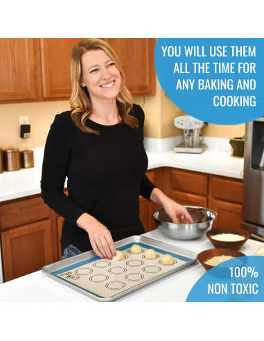 Juego de Tapetes de Silicona KPKitchen 5 Piezas Antiadherentes