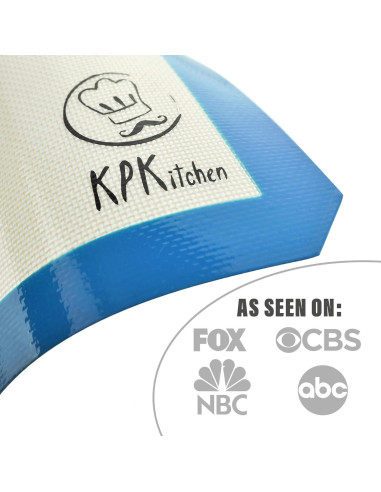 Juego de Tapetes de Silicona KPKitchen 5 Piezas Antiadherentes