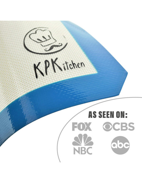 Juego de Tapetes de Silicona KPKitchen 5 Piezas Antiadherentes Juego de Tapetes de Silicona KPKitchen 5 Piezas Antiadherentes