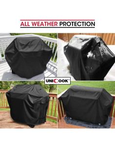 Funda de Barbacoa Unicook 165 cm Impermeable y Resistente 2