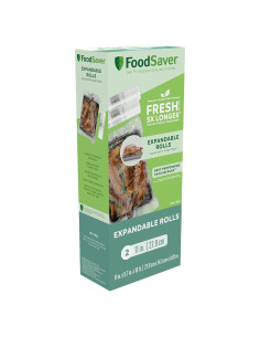 Rollos Expandibles FoodSaver 11" x 16' para Alimentos