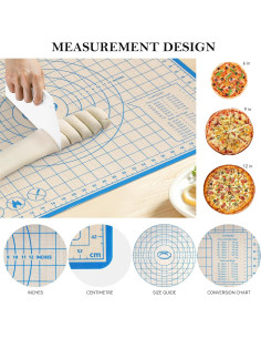 Alfombrilla de Silicona Hillmony 71x51cm y 41x30cm Antideslizante 2