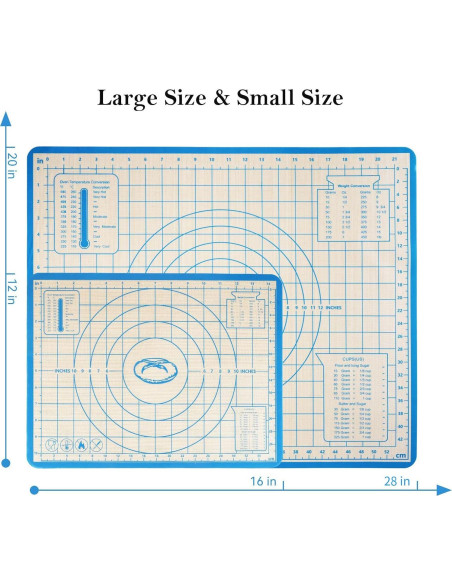 Alfombrilla de Silicona Hillmony 71x51cm y 41x30cm Antideslizante Alfombrilla de Silicona Hillmony 71x51cm y 41x30cm Antideslizante