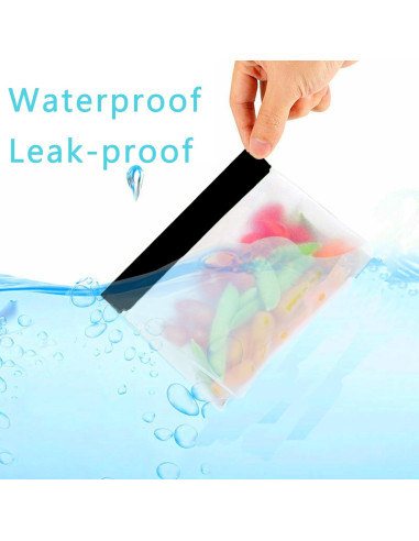 3 Bolsas de Almacenamiento de Hielo Reutilizables UlifeBetter 25x18.5cm