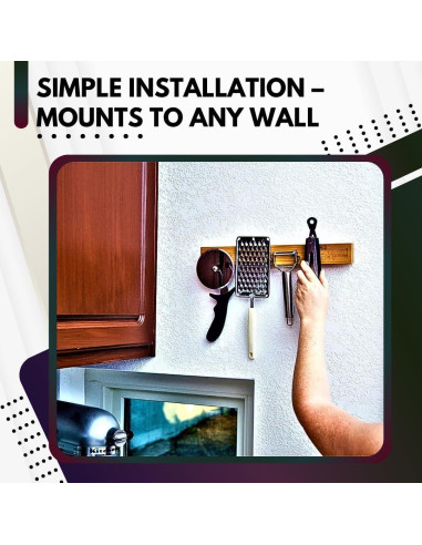 Soporte Magnético para Cuchillos Green Direct 40.64 cm