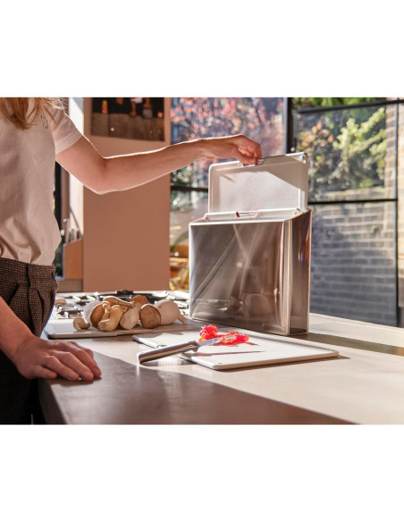 Set de 4 Tablas de Cortar Joseph Joseph con Estuche Acero Inoxidable