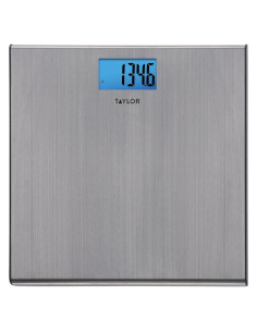 Báscula Digital Taylor 200 kg Acero Inoxidable Pantalla LCD