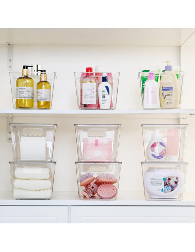 Contenedores de Almacenamiento Vtopmart 6 Piezas Apilables