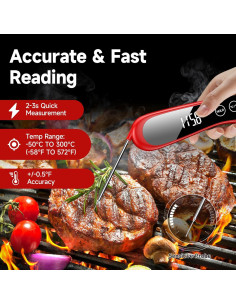Termómetro Digital de Cocina Genérico a Prueba de Agua 209g 2
