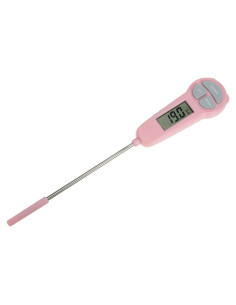 Termómetro Digital de Carne Kisangel Rosa 30C a 300C LCD